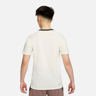 NIKE耐克男子短袖DRI-FIT TRAIL 速干越野跑步上衣T恤DV9306-113