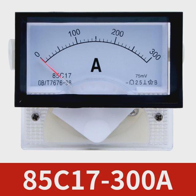 85c17直流电流指针式电压表450v 3a 5a 10a 30a 50a 100a 200新款