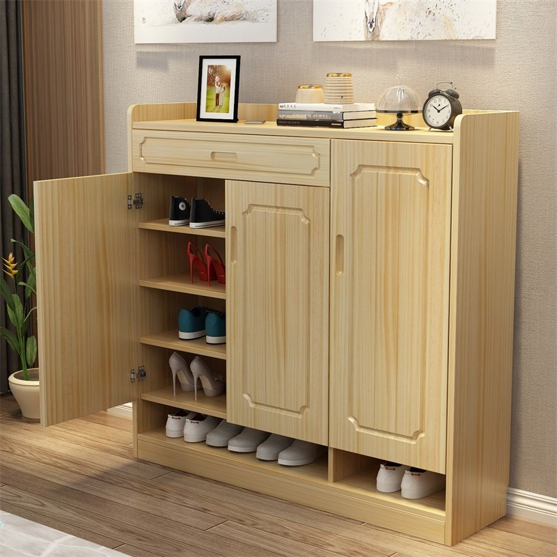 特价鞋柜 实木 白色