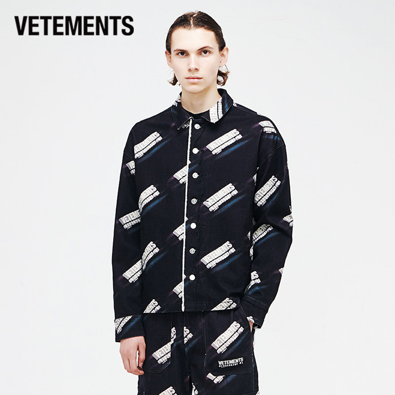 vetements牛仔外套
