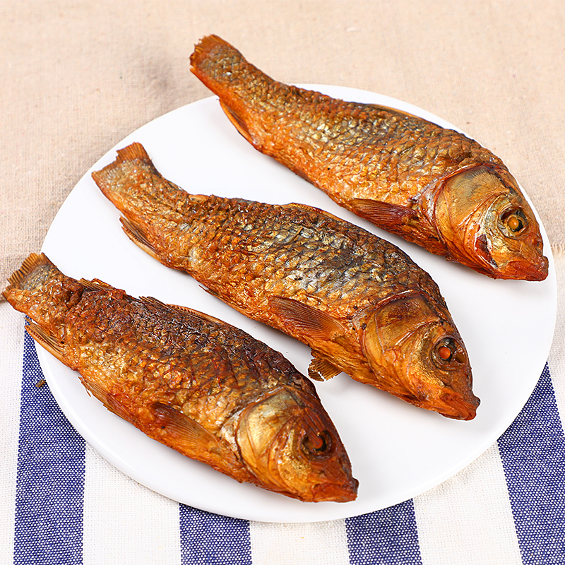 湖南特产新化农家稻花鱼稻田鱼干鱼火培鱼腊鱼腌制小干鱼水产500g