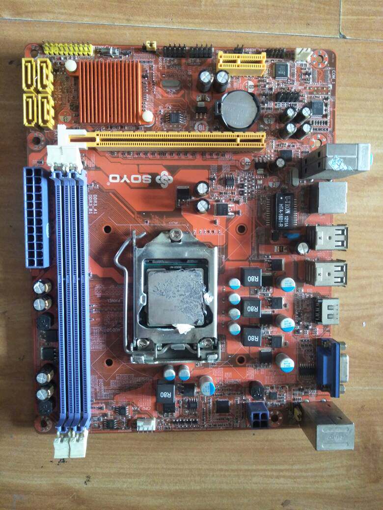 h61主板 梅捷 sy-h61l v 3.0主板支持1155针ddr3集成小板