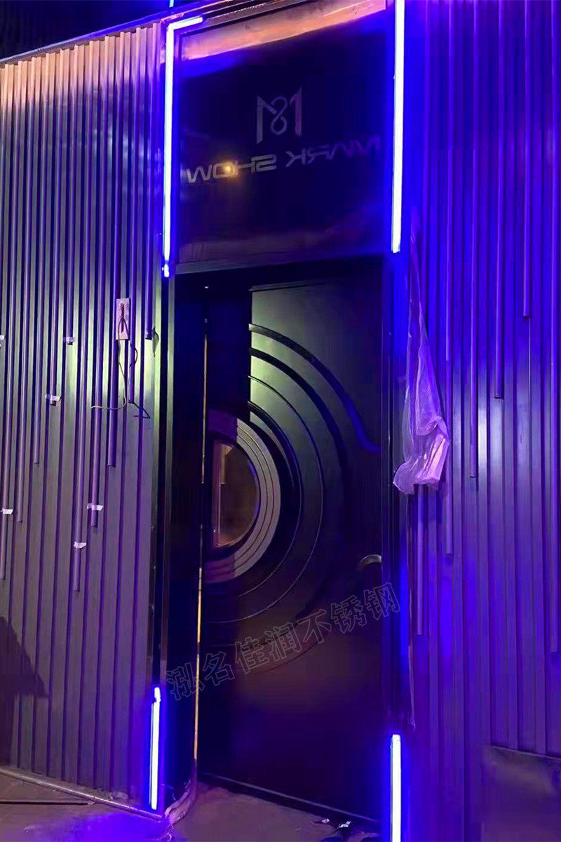 厂家定制ktv门包厢门ktv包房防火门酒吧不锈钢隔音门ktv双开大门