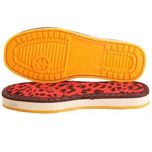 防滑耐磨手工编织钩毛线的牛筋鞋底