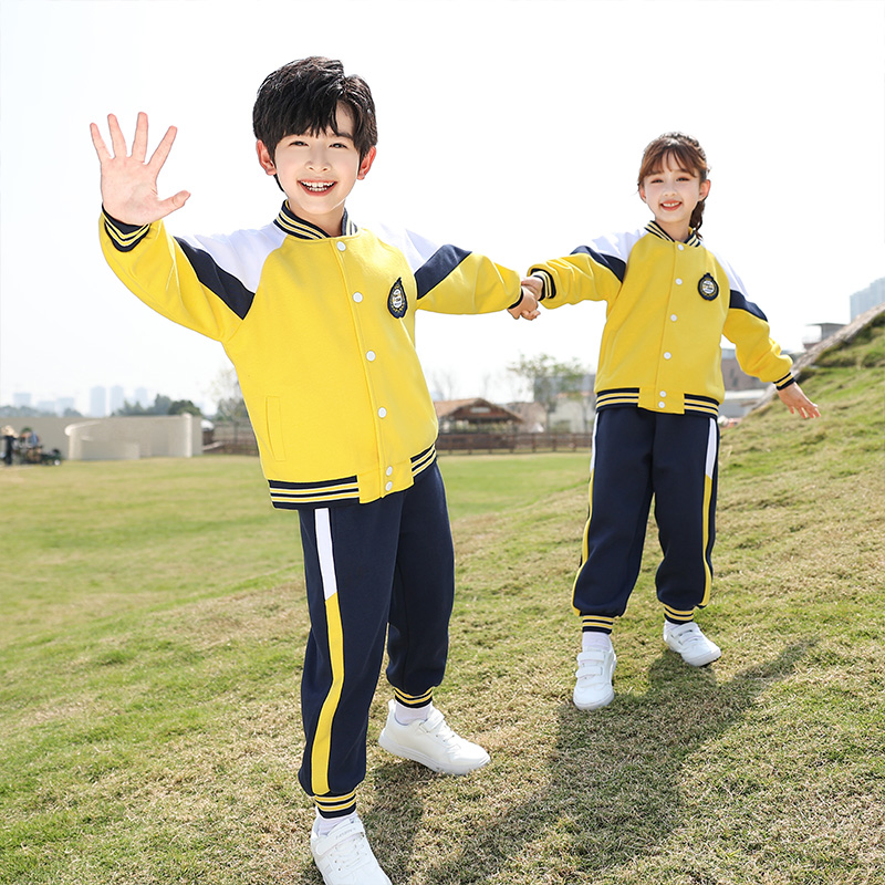 小学生校服套装三件套幼儿园园服春秋装冬季运动服英伦学院风班服