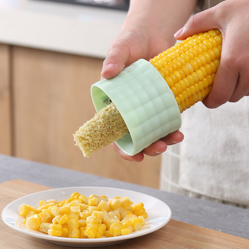 玉米剥离器剥玉米神器厨房小工具创意实用不锈钢玉米脱离器玉米刨