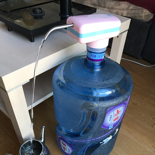 电动桶装水抽水器矿泉水桶压水器纯净水出水饮水泵大桶水龙头水嘴