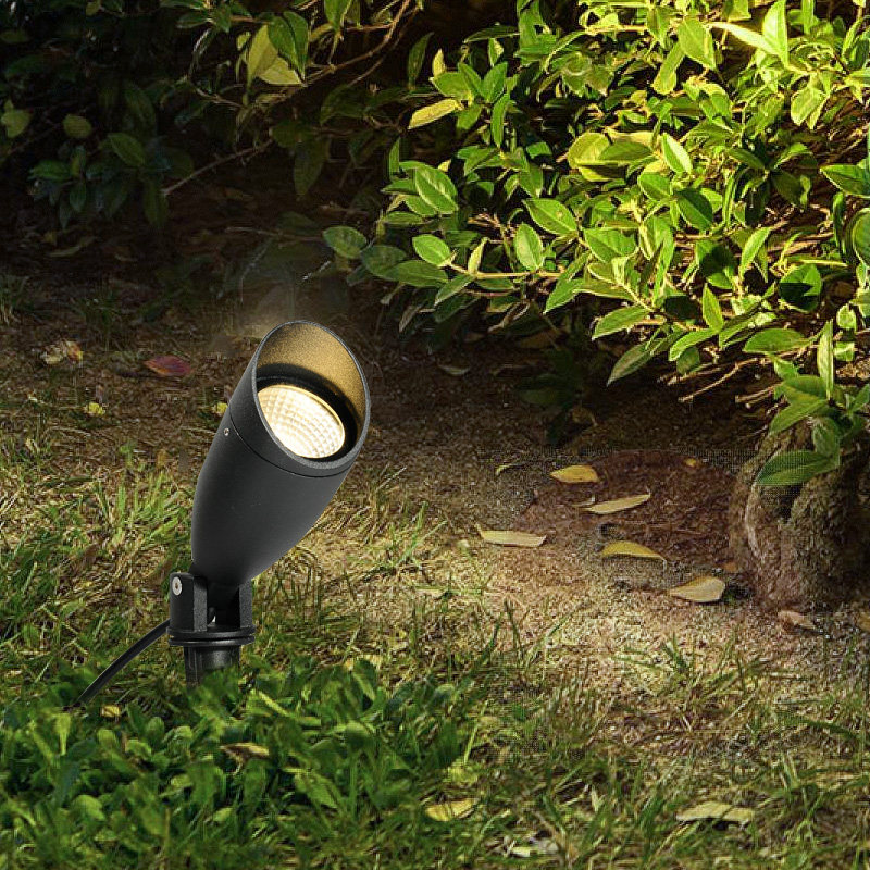 广义户外投光灯防水简约花园射灯led别墅庭院照树灯小区园林射灯