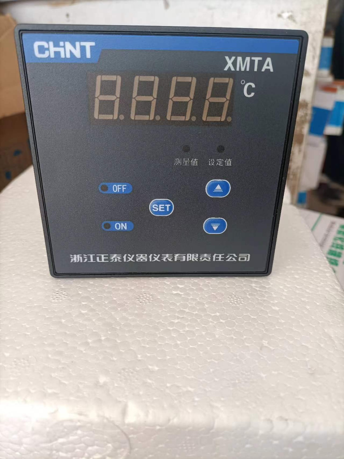 【正泰】数字温度指示调节仪 XMTA-2002 PT100 0-400℃ 温控仪