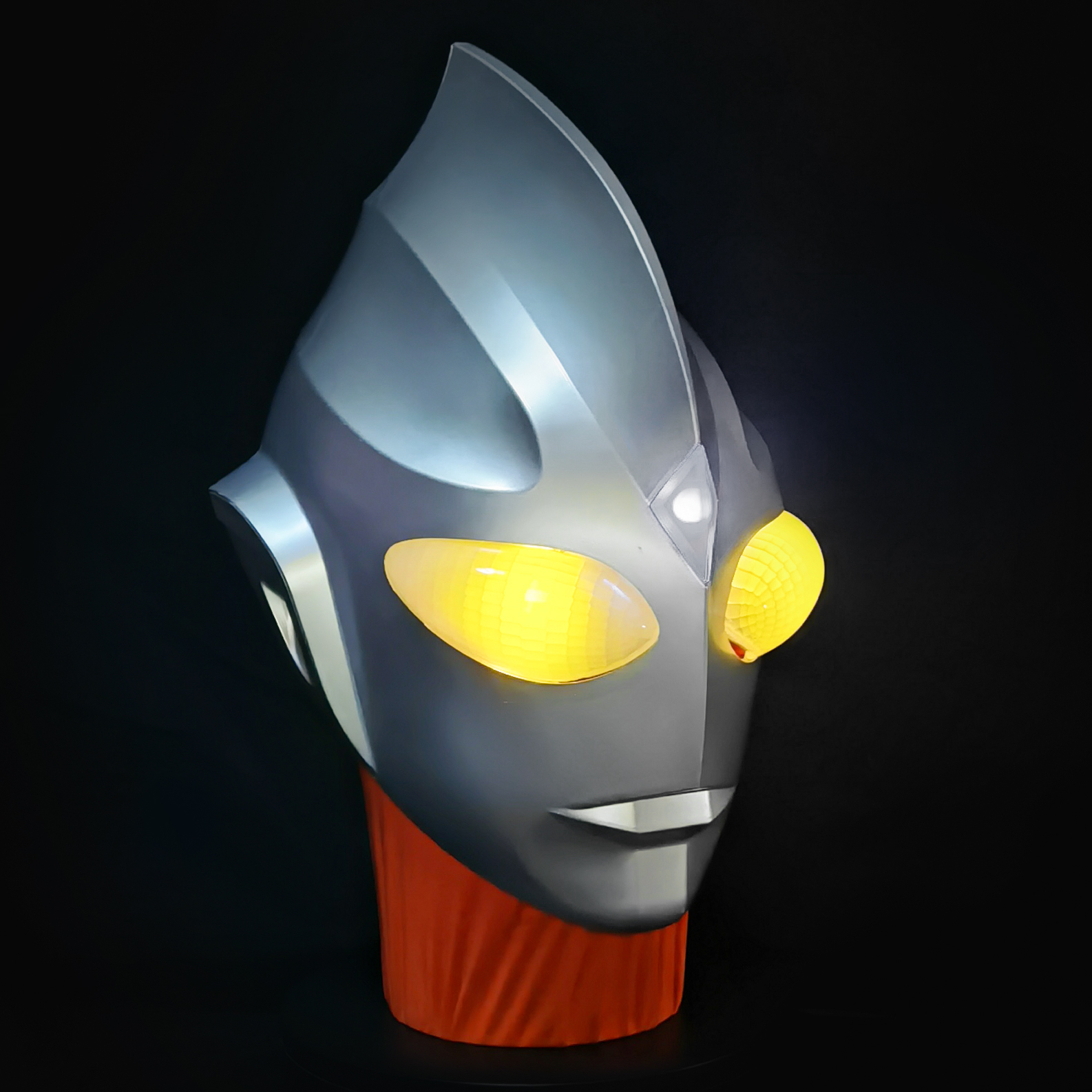 迪迦奥特曼头套头盔皮套cos可穿戴真人派队表演仿真面具抖音同款