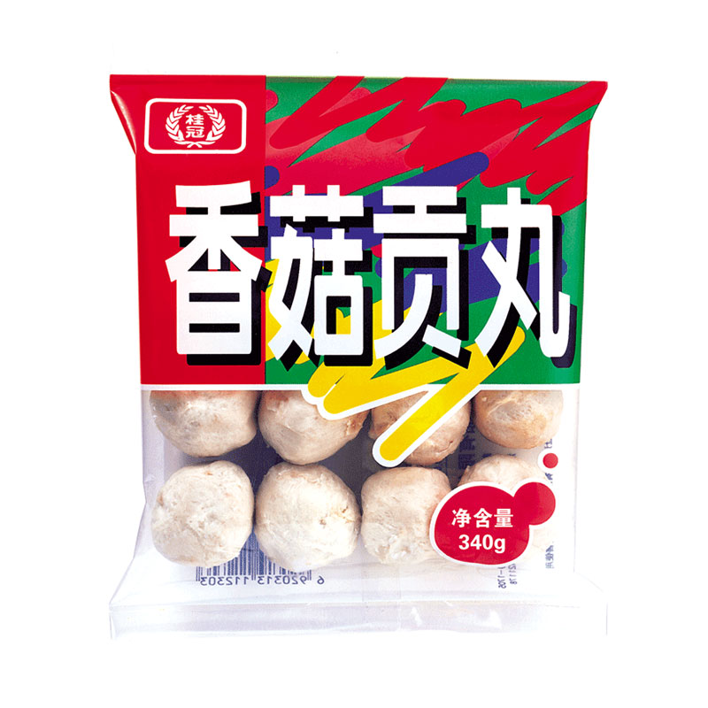 桂冠香菇贡丸 340克/袋|msdalam kategori beras/Utara-Selatan barangan kering/perasa, makanan segera yang mudah, Seafood kelas pil - dari Buy2taobao.com untuk memberikan perkhidmatan ejen Taobao profesional membeli