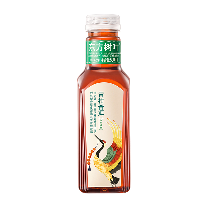 农夫山泉东方树叶青柑普洱茶500ml