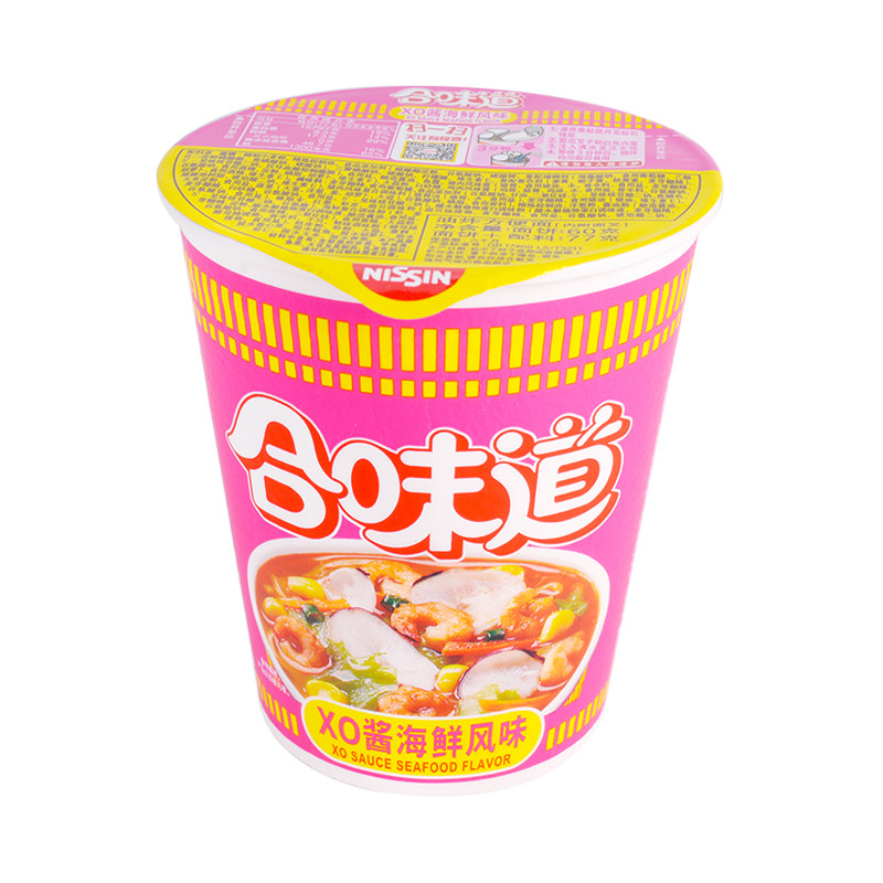合味道杯面xo酱海鲜风味77克/杯