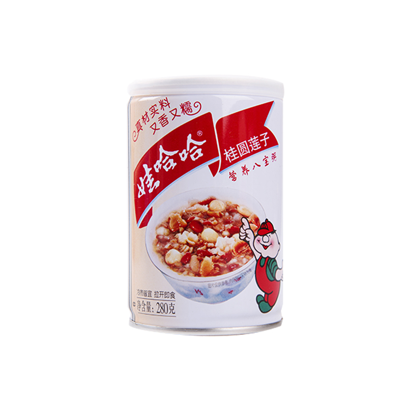 娃哈哈桂圆莲子八宝粥280g*12罐