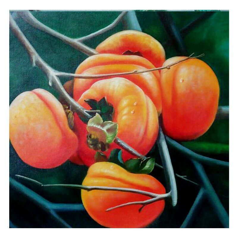 杜晓枫 《事事如意》 布面油画