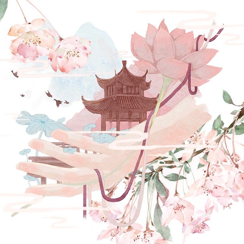 手帐离型纸本和纸胶带古风房屋造景素材手账胶卷社团拼贴特油整卷