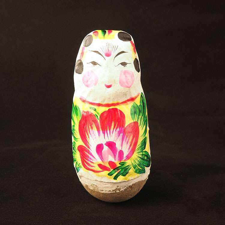 正品玉田泥塑不倒翁不倒唐山礼品纪念品民间特色泥人