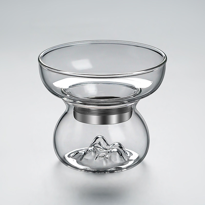 玻璃茶滤器创意高档茶隔观山过滤网
