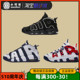 Nike Air More Uptempo 皮蓬大AIR海军蓝黑白 女篮球鞋415082-002