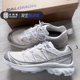 Salomon萨洛蒙 XT-6白色复古越野机能户外登山运动休闲跑鞋417414