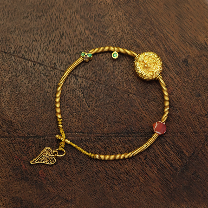 Jewellery gold Bracelet Original design jewelry manual Chisel engraved Retro Bian Yi chainin the Jewelry/Diamond/Jade/Gold , Gold jewelery (New) , Bracelets  category - from Buy2taobao.com to provide professional Taobao agent buy service