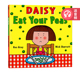 Daisy Eat Your Peas 吃豆子不挑食 廖彩杏吴敏兰书单 英文原版儿童绘本 Nick Sharratt 启蒙学习英文版 图画故事书 亲子互动