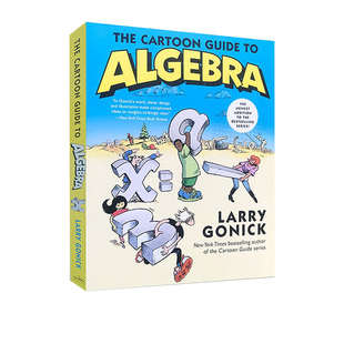 数学 The Cartoon Guide to Algebra 爆笑科学漫画 英文原版高中大学教辅用书 课后阅读趣味英语科普读物 全美学校课外阅读