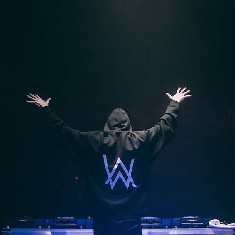 2021秋艾伦沃克fade同款连帽套头开衫卫衣男alan walker秋冬衣服