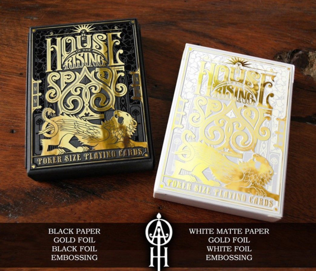 默默纸牌the house of the rising spade 崛起的黑桃之家扑克牌