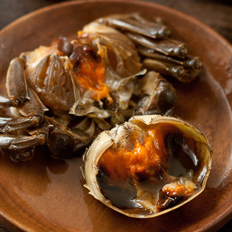 上海特产老字号邵万生花雕醉蟹金标醉蟹宁波风味红膏腌制大闸蟹