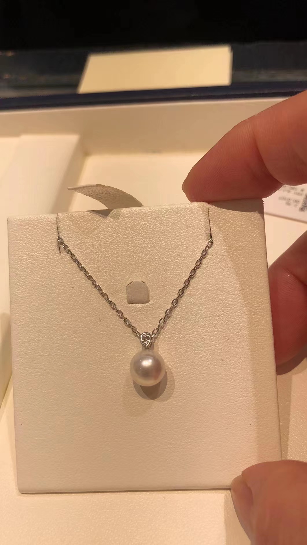 日本代购mikimoto御木本珍珠项链颈饰