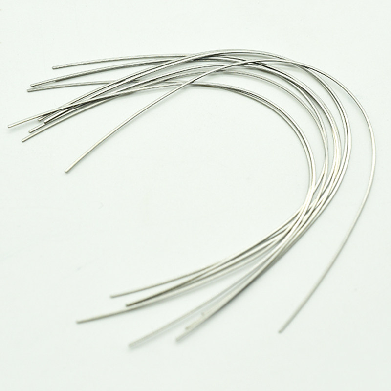 牙科正畸镍钛丝圆丝方丝牙弓丝10支一包卵圆形方型型号齐全