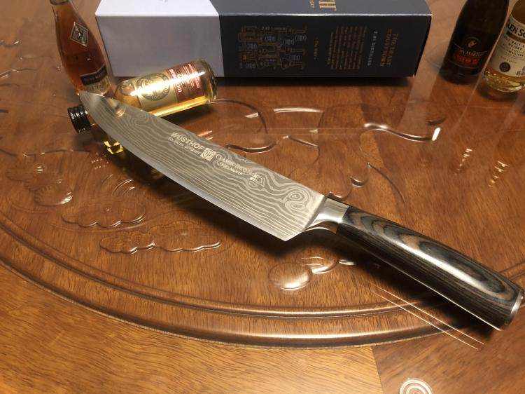 德国三叉三德刀主厨刀鱼生刀切片刀wusthof三叉厨师刀三叉刀具