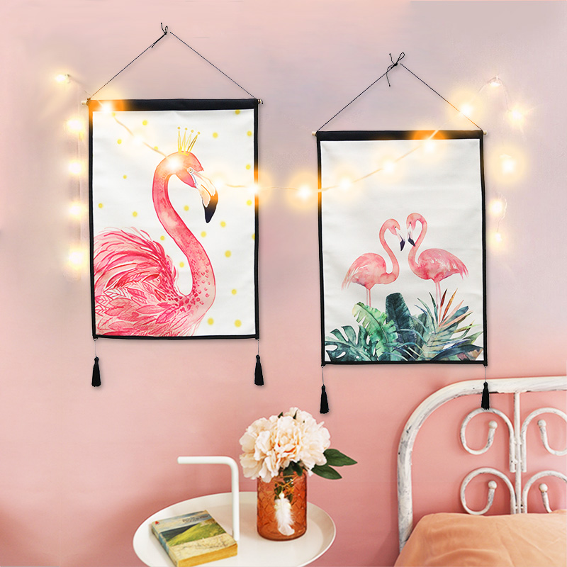 ins Hearts Room Northern Europe originality Decorative painting arrangement bedroom sofa background metope Hanging picture Valancein the Home accessories , Mural category - from Buy2taobao.com to provide professional Taobao agent buy service