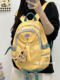 2024新款设计感书包女大容量初中高中学生双肩包女古着风旅行背包