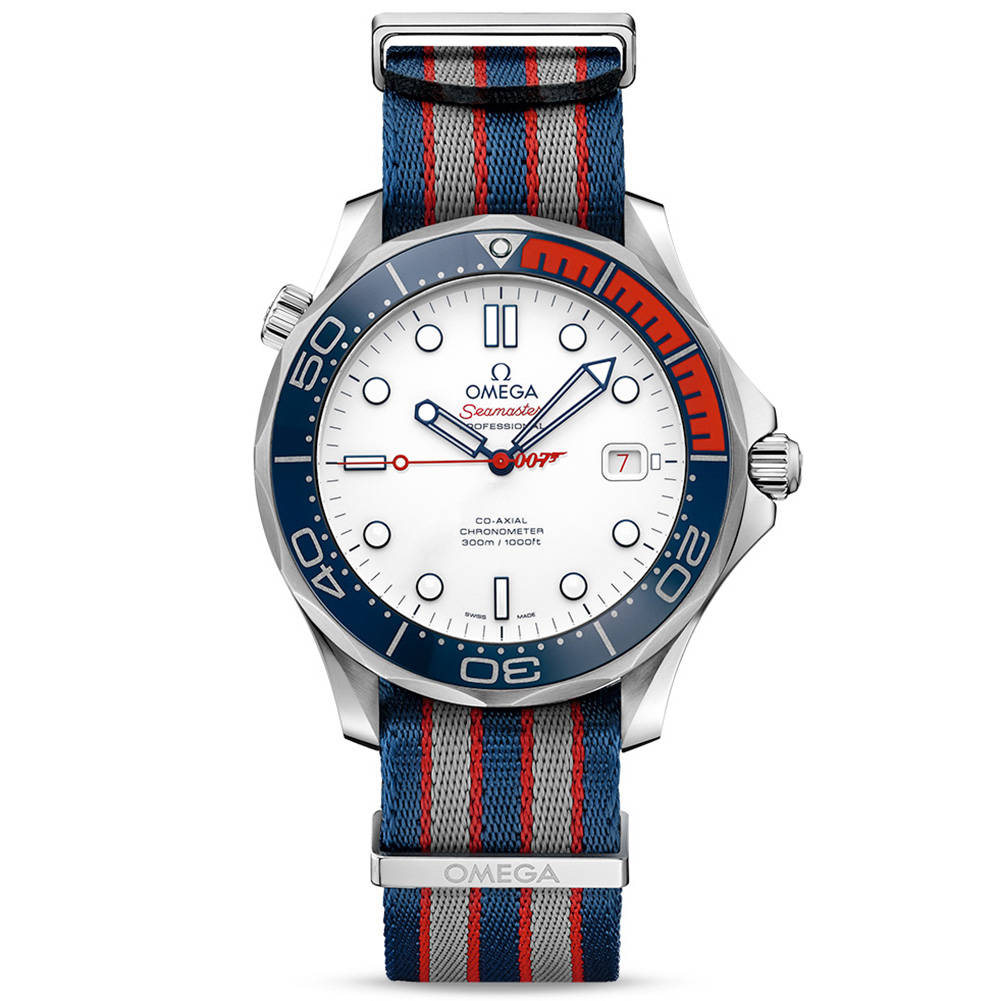 [无保留价][9.9新]欧米茄 海马系列 007限量 自动机械 男表