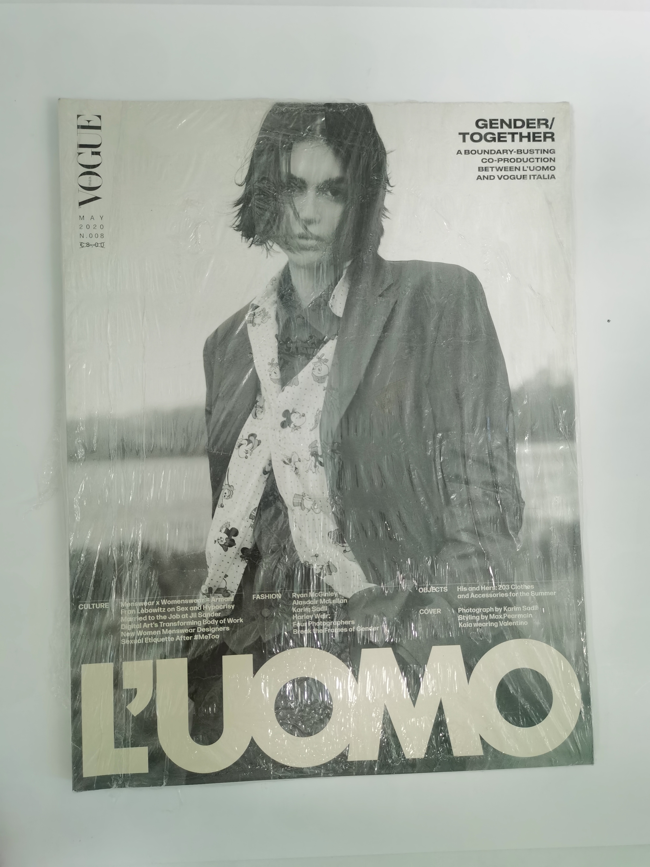 现货《L'UOMO》009# 2020年10月刊 5月刊 2019年 单期刊月刊杂志 单期  意大利男性时尚摄影杂志