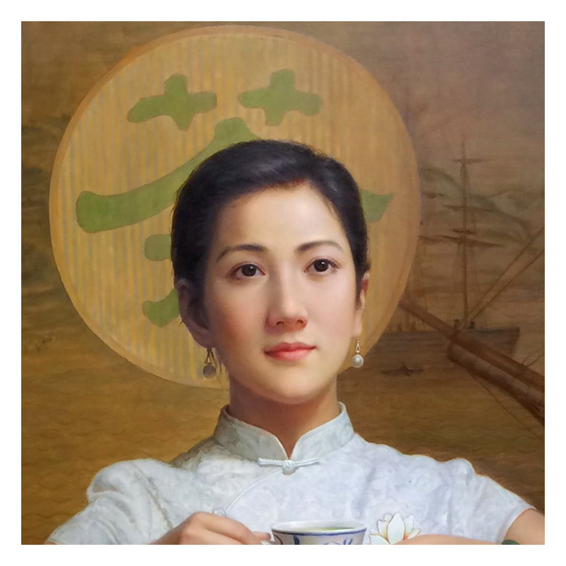 曾祥君 《香飘四海》 布面油彩 收藏级珍品