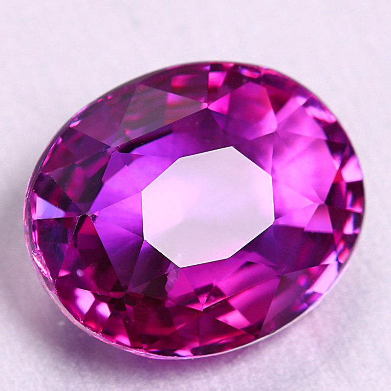 2.06ct 紫色蓝宝石戒面 17733