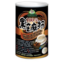 台湾进口人气品牌有机厨坊纯黑芝麻粉乌发补钙良品烘培早餐粉