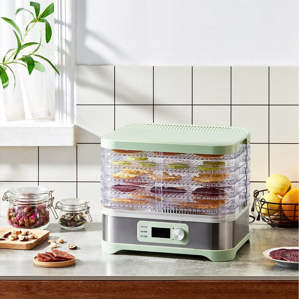 热销烘干器食物_小熊干果机家用食品烘干机水果蔬菜宠物肉类食物小型