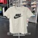 夏季正品NIKE耐克女圆领LOGO复古透气运动休闲短袖T恤BV6170-100