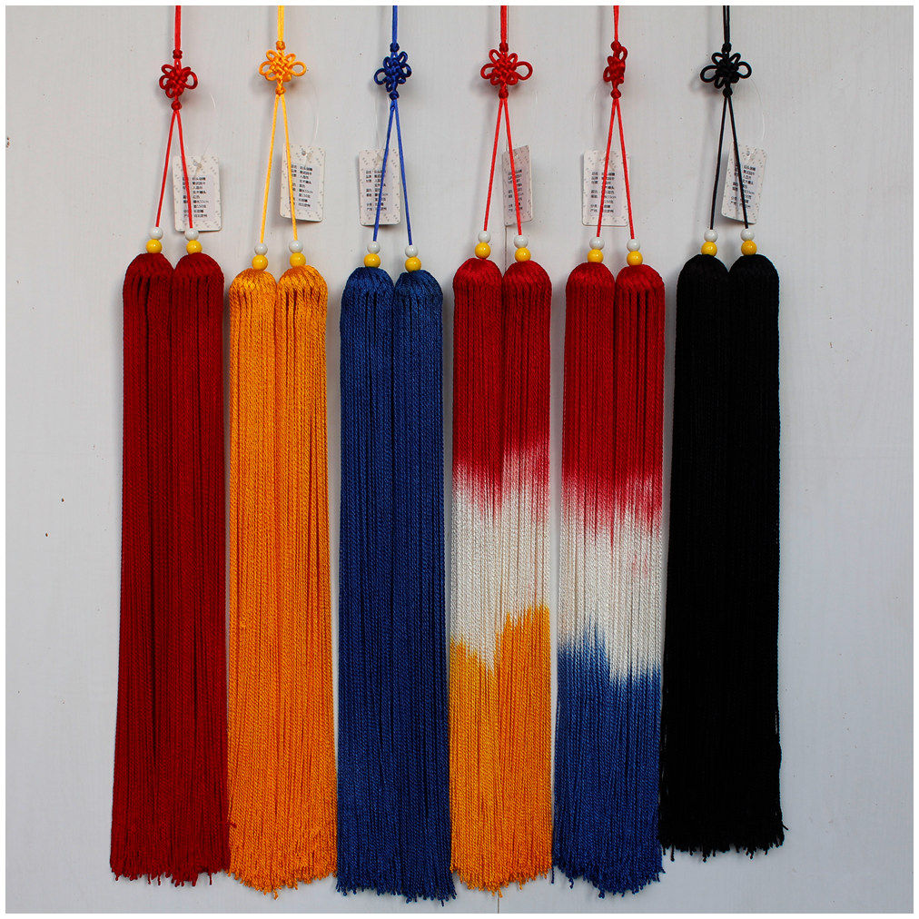 一折太极剑穗_包邮太极剑穗武术剑穗剑袍长穗剑长剑穗实木穗头3两不脱