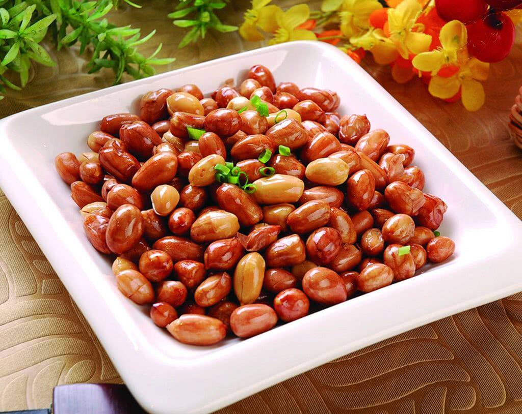 炒花生米 熟_潮汕盐豆仁炒熟花生仁咸香 盐焗花生米油炸花生米小包装