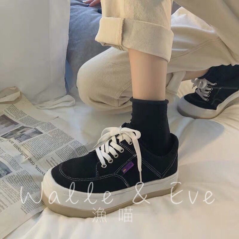 预 美国正品unif 90s复古圆头运动鞋 低帮绒面休闲鞋明线大头鞋