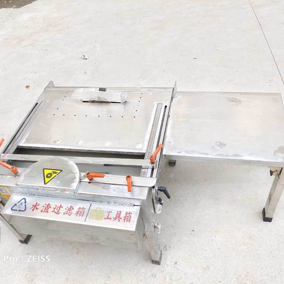 两用瓦工泥工瓷砖无尘倒角切割机加宽多功能长双轮导轨铺贴工具架