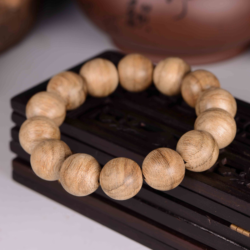 16mm手串 3774 木香阁精品 白木香手串