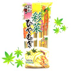 日本进口 五木 斋宫 彩色小麦生干面 彩菜蔬菜面条挂面 360g 2574