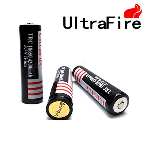18650锂电池神火钢印强光手电筒通用带保护板防过充过放充电电池