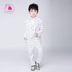 儿童礼服小西装花童礼服新款韩版童装礼服外套中大童西装马甲套装